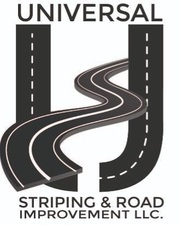 Universal Striping and Road Improvement logo