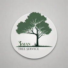 Logo for 3 Man Tree Service