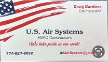 Logo for U.S. air systems 