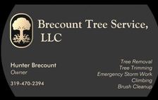 Logo for Brecount Tree Service, LLC