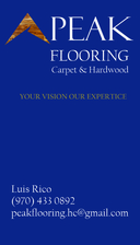 Logo for Peak Flooring, LLC