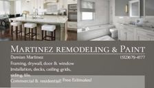 Logo for MARTINEZ REMODELING AND PAINT