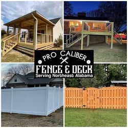 Pro Caliber Fence and Deck logo