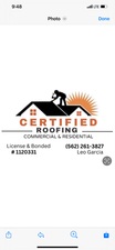 Logo for CERTIFIED ROOFING