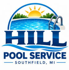 Logo for Hill Pool Service