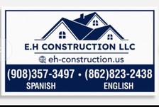 Logo for E.H Construction