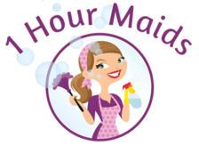 1 Hour Maids logo