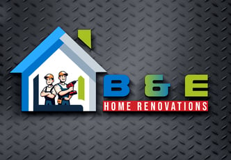 B&E Home Renovations logo