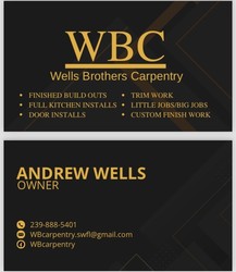 Wells Brothers Carpentry LLC logo