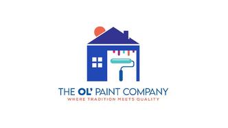 The OL' paint company LLC logo