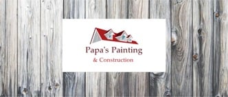 Papas Painting and Construction logo