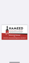 Logo for Hameed Painting