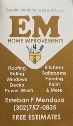 EM Home Improvements LLC logo