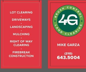 4G Brush Control Land Clearing logo