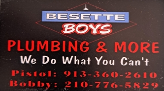 Besette Boys Plumbing & More, LLC logo