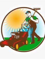 Ray's Green Lawns logo