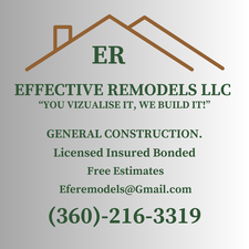 Logo for Effective Remodels, LLC