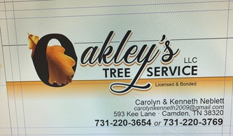 Oakley's Tree Service logo
