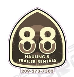 88 Trailer And Hauling - Unlicensed Contractor logo