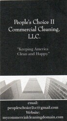 People's Choice II Commercial Cleaning, LLC logo