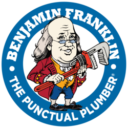 Benjamin Franklin Plumbing of the Triangle logo