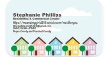 Logo for Maid For You By Stephanie