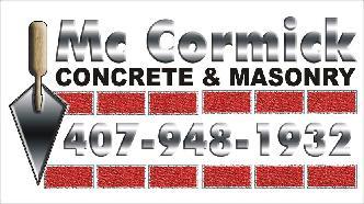 McCormick Concrete Services, Inc. logo