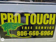 Logo for Pro Touch  Tree Service