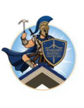 Logo for Swordsmen Roofing & Construction, LLC