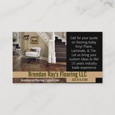 Logo for Brendan Ray's Flooring
