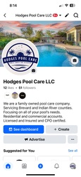 Hodges Pool Care LLC logo