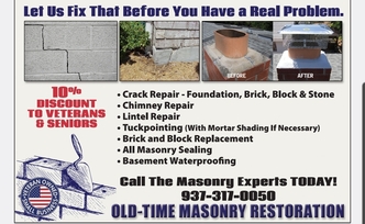 OLD-TIME MASONRY logo
