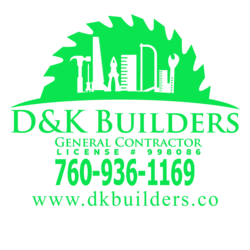 D & K Builders logo