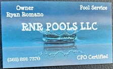 Logo for RNR Pools, LLC