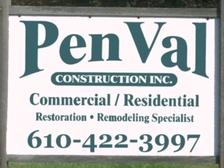 PenVal Construction, Inc. logo