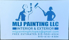 Logo for MLJ Painting LLC