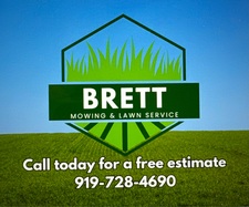 Logo for Brett Mowing and Lawn Services
