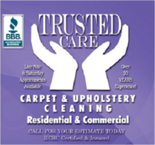 Logo for Trusted Care Carpet & Upholstery Cleaning