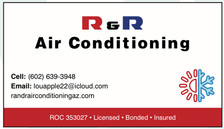 Logo for R&R Air Conditioning, LLC