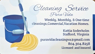 Pura Vida House Cleaning logo