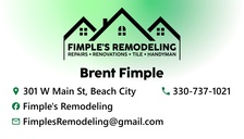 Logo for Fimples Remodeling