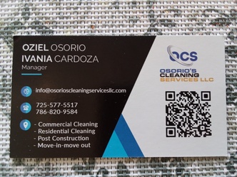 OSORIO'S CLEANING SERVICES logo