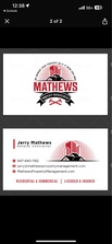 Logo for Mathews Property Management LLC