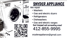 Snyder Appliance Repair LLC logo