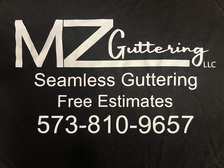 Logo for MZ Guttering