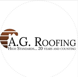 A G ROOFING logo