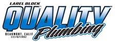 Logo for Larel Block Quality Plumbing Corporation