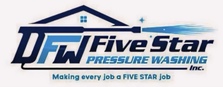 DFW 5 Star Pressure Washing logo