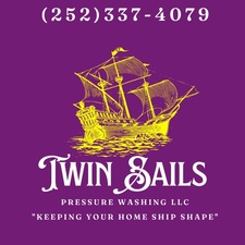 Logo for Twin Sails Pressure Washing LLC