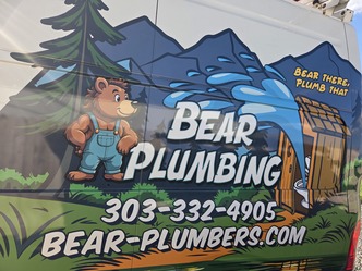Bear plumbing logo